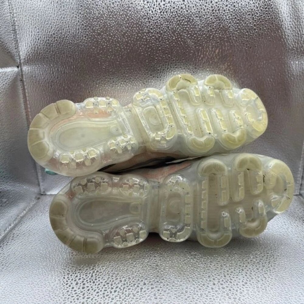Size 8 Nike Air VaporMax SE Low Top Womens White Brown Sneakers BV6483-002 - Picture 8 of 10